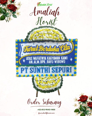 Papan Bunga Duka di Cijagra