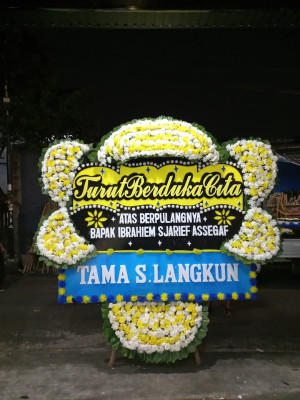 Papan Bunga Duka di Cijagra